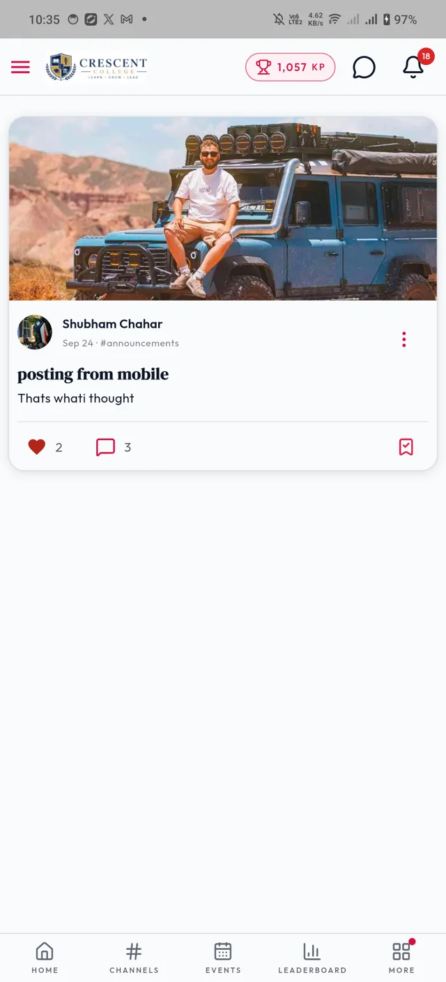 Saved posts