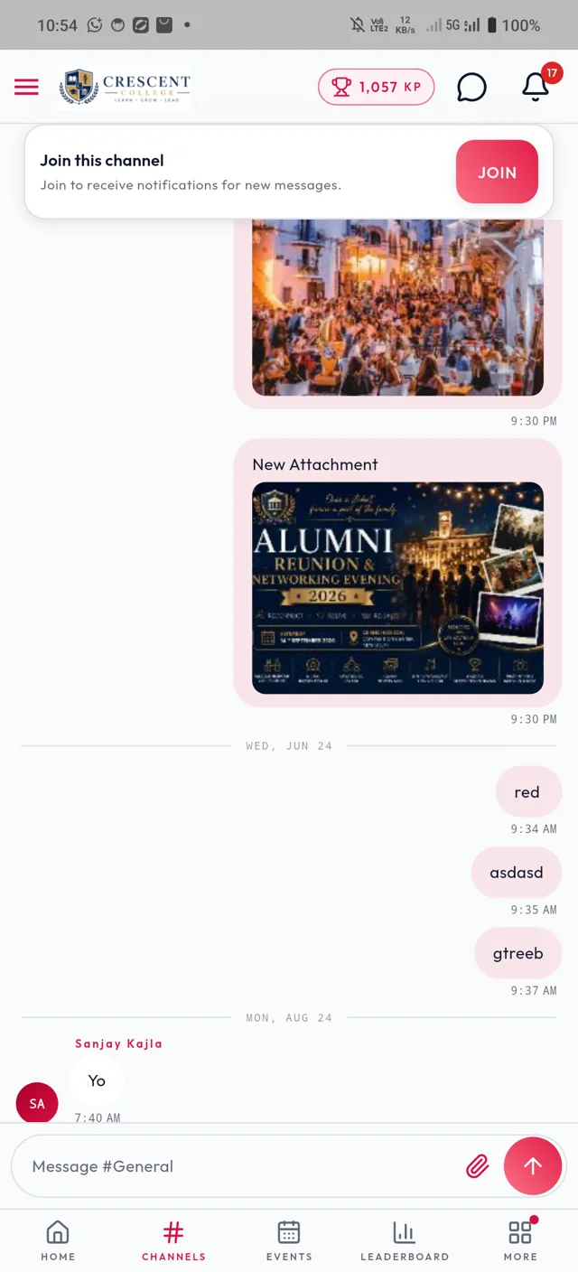 Group conversation