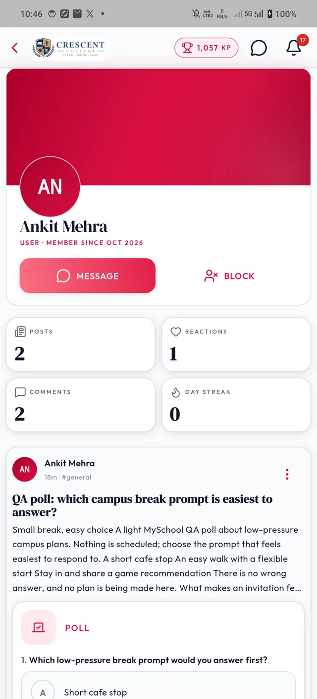 Member profile